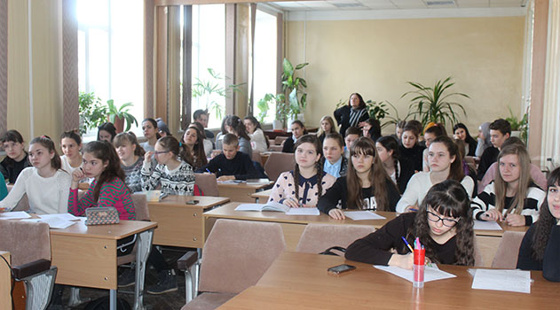 Крымские школьники написали экологический диктант