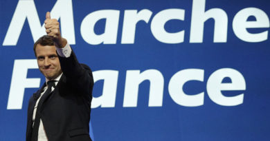 Эмманюэль Макрон победил в первом туре президентских выборов во Франции