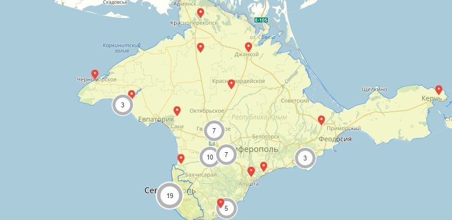Крымчане нанесли на карту проекта ОНФ "Генеральная уборка" почти полсотни свалок