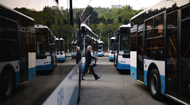 В Симферополе изменили движение двух троллейбусных маршрутов