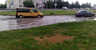 Из-за разгула стихии в Симферополе объявили штормовое: часть города уже "тонет"